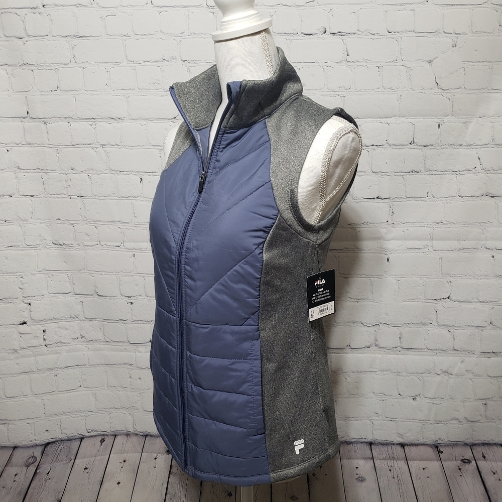 Fila Sport Tru-Warm Zip Vest Size Small NWT - Picture 10 of 13